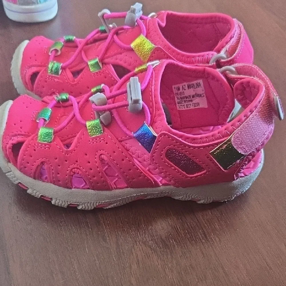 Vibrant Pink Kids Shoes